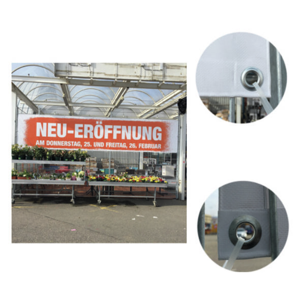 Werbebanner Frontlight 500/m²